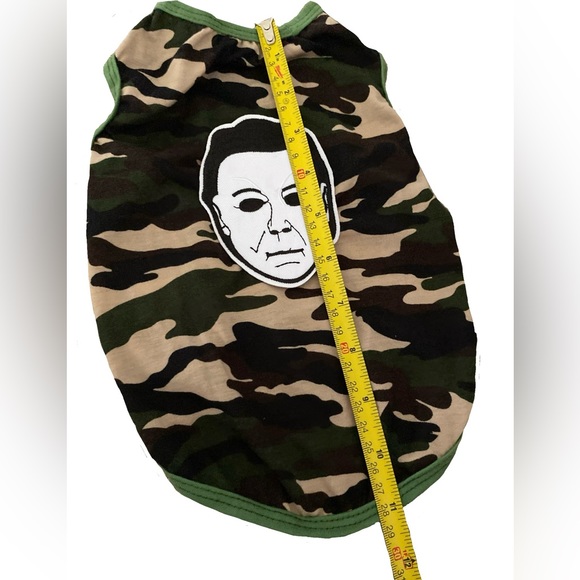 Jason Halloween slasher horror movie  Micheal myers crystal lake dog cat tshirt - Picture 2 of 3